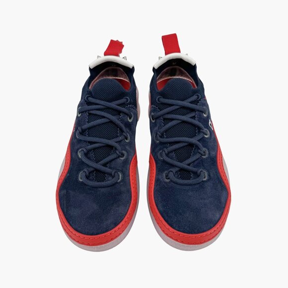 Christian Louboutin Arpoador Navy Drawstring Sock Sneakers Size 39 US 9 Women's - Picture 3 of 16